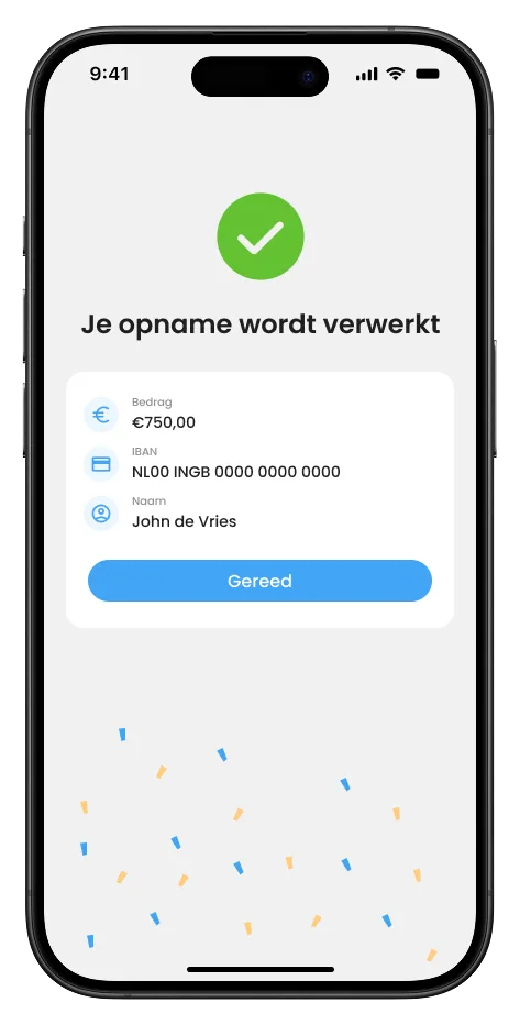 Jixbee – payout succesvol